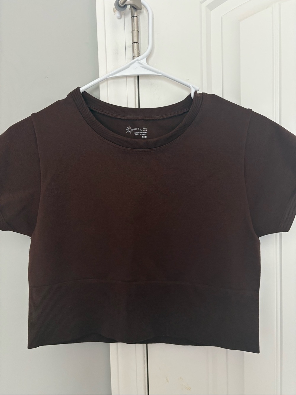 Aerie Cropped Workout Top | Size Medium
